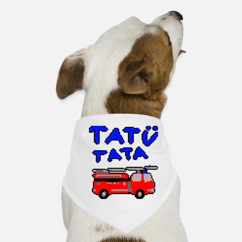 Pompiers Tatütata Bandana pour chien