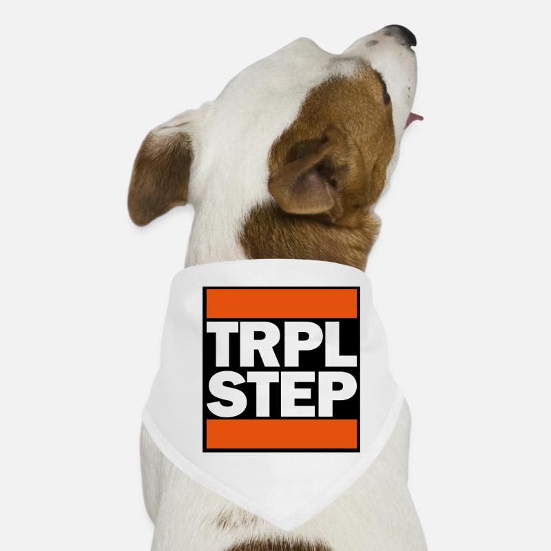 Triplestep. (dark) Bandana pour chien