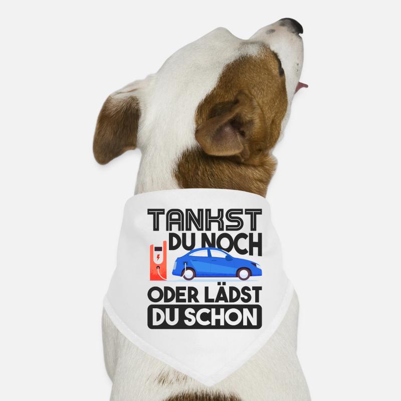 E-Auto Lustig Hunde-Bandana