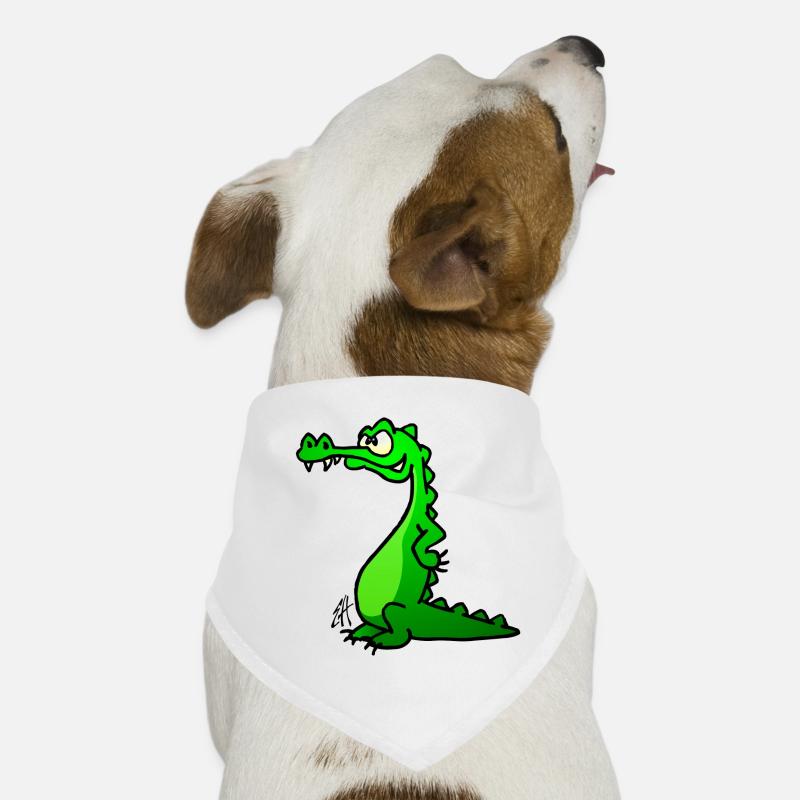 Crocodile Full Color Design Dog Bandana