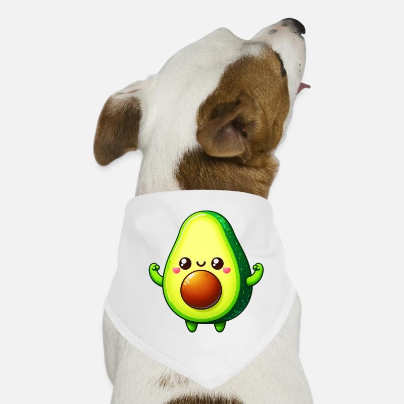 Avocado Hunde-Bandana