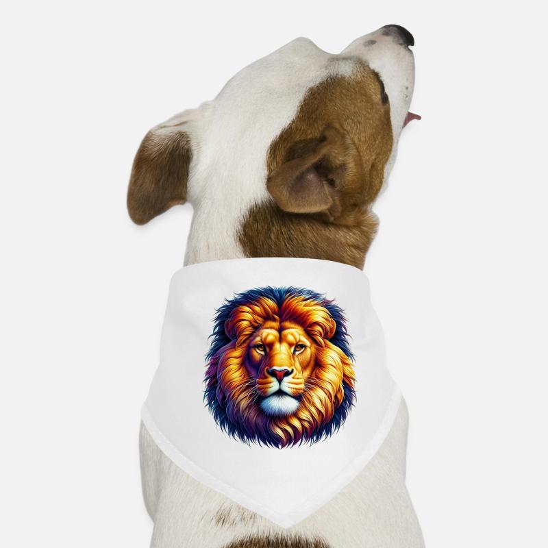 Lion Bandana pour chien