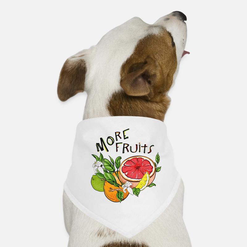 Plus de fruits Bandana pour chien