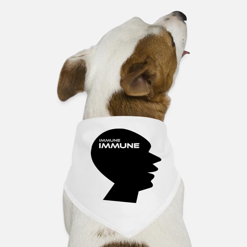 IMMUNE IMMUN Système Succès Échange d’argent Amour Bandana pour chien