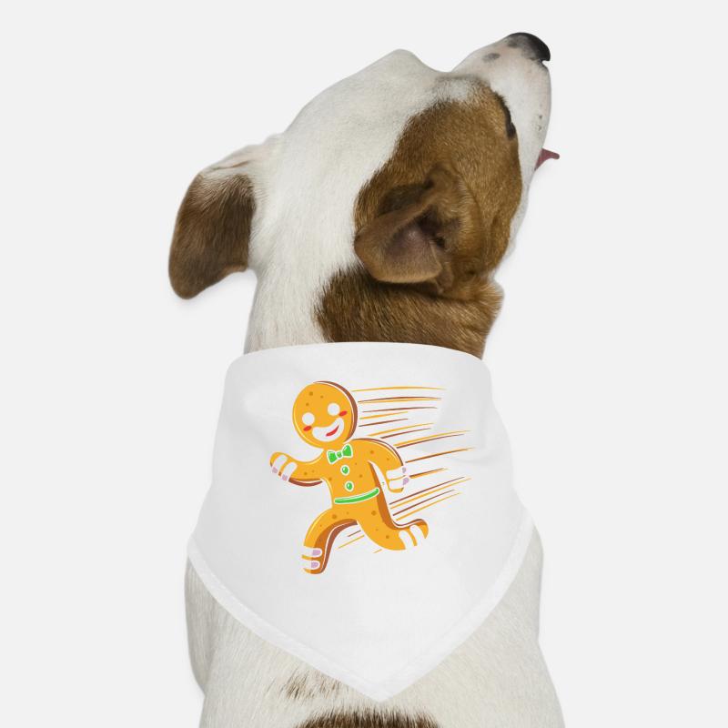 Gingerbread Christmas Gingerbread Man Gingerbread Dog Bandana