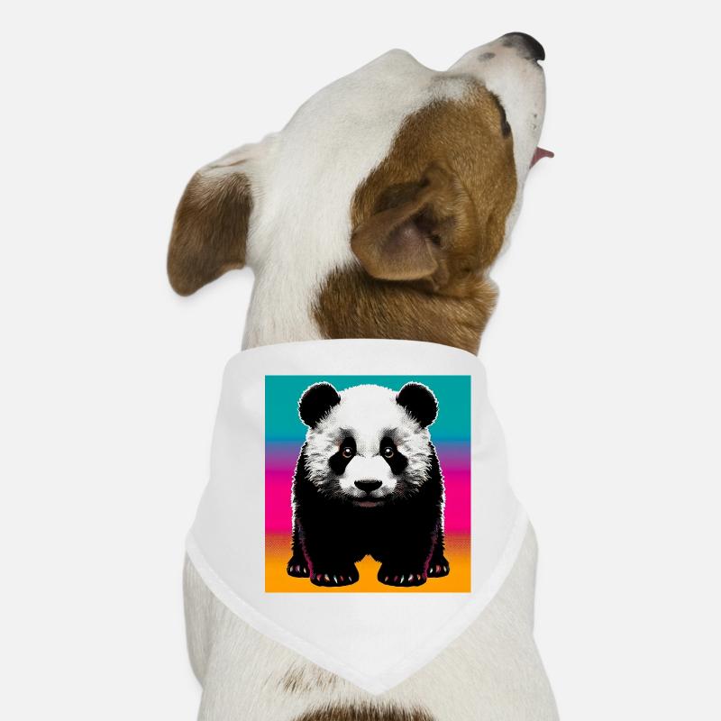 Panda Hunde-Bandana