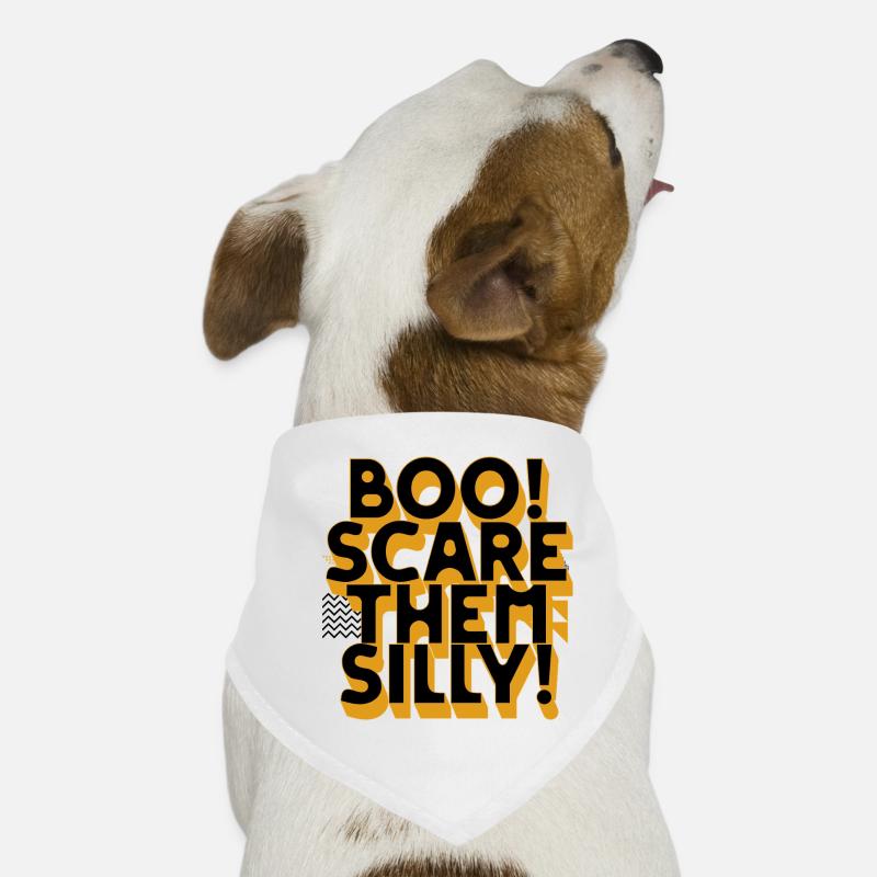 Boo Scare Them Silly Dog Bandana