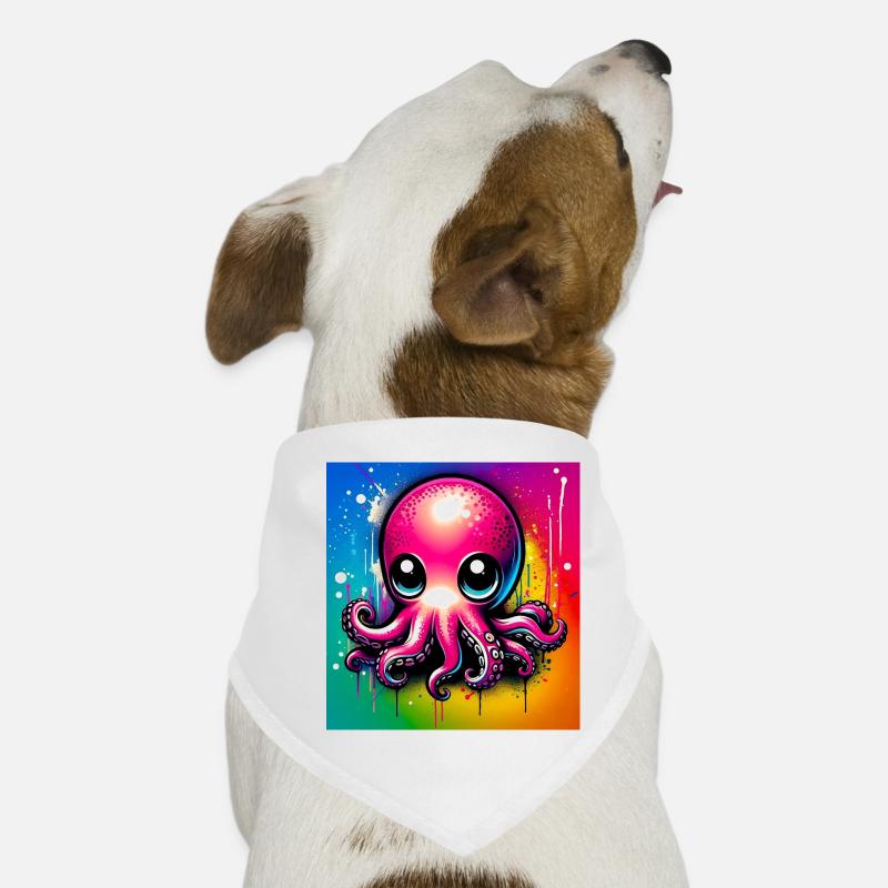 Pieuvre Bandana pour chien