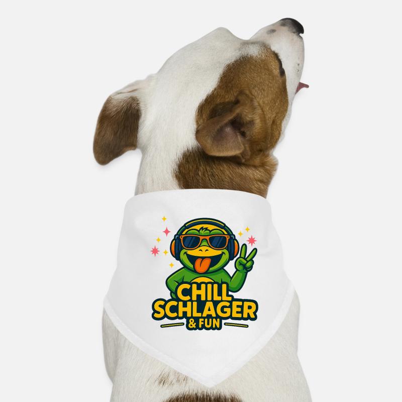Chill Schlager & Fun – Gute-Laune Vibes Hunde-Bandana