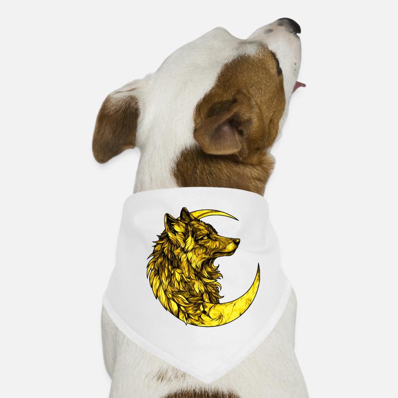 Wolf Moon Dog Bandana