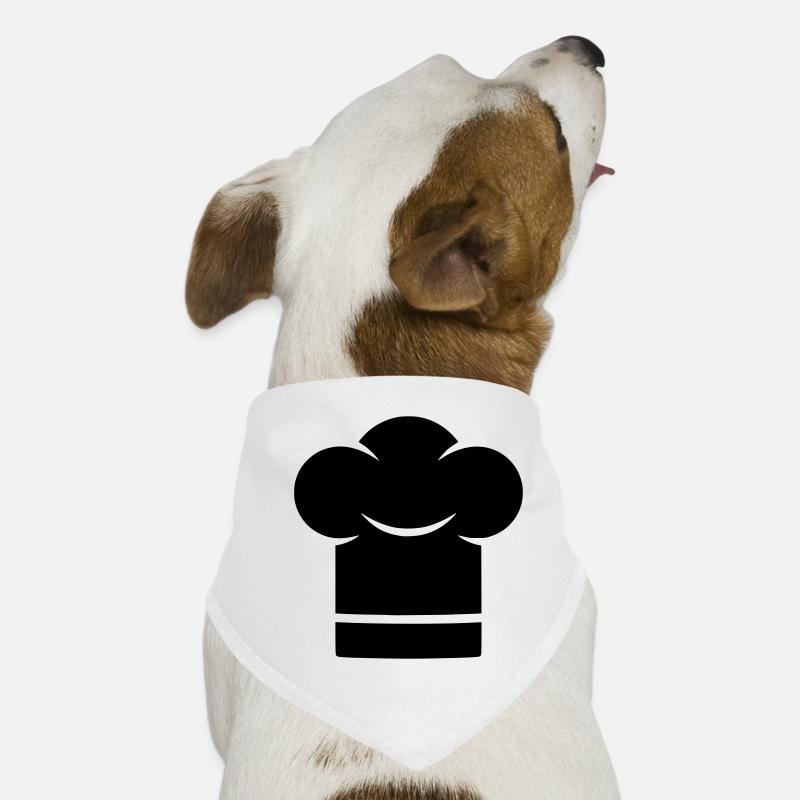 Chef's Hat Chef Hat Silhouette Dog Bandana