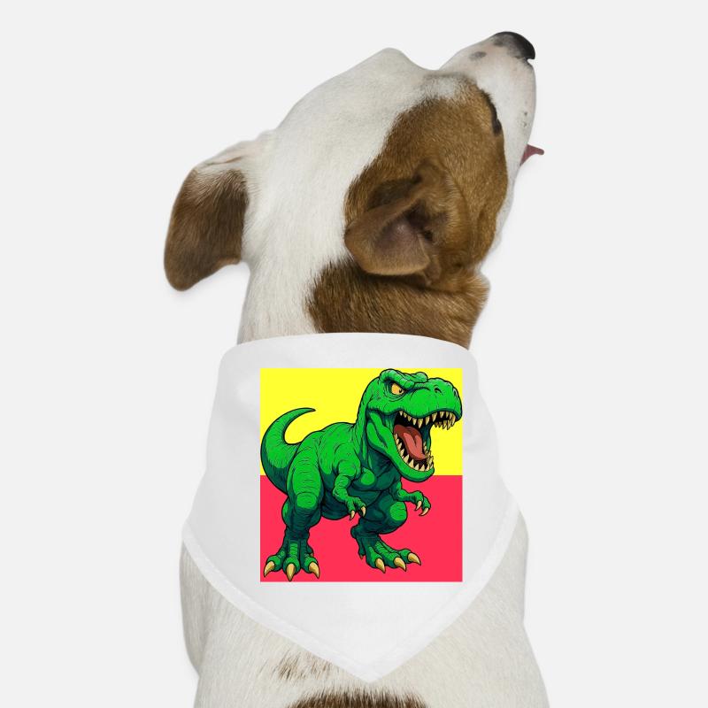 Dinosaurier Hunde-Bandana