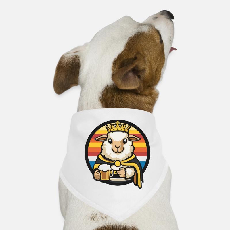 Sheep Beer Funny Dog Bandana