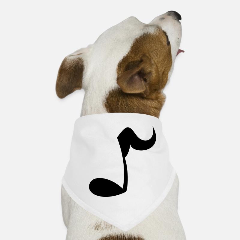 Note - Hunde-Bandana - Weiß