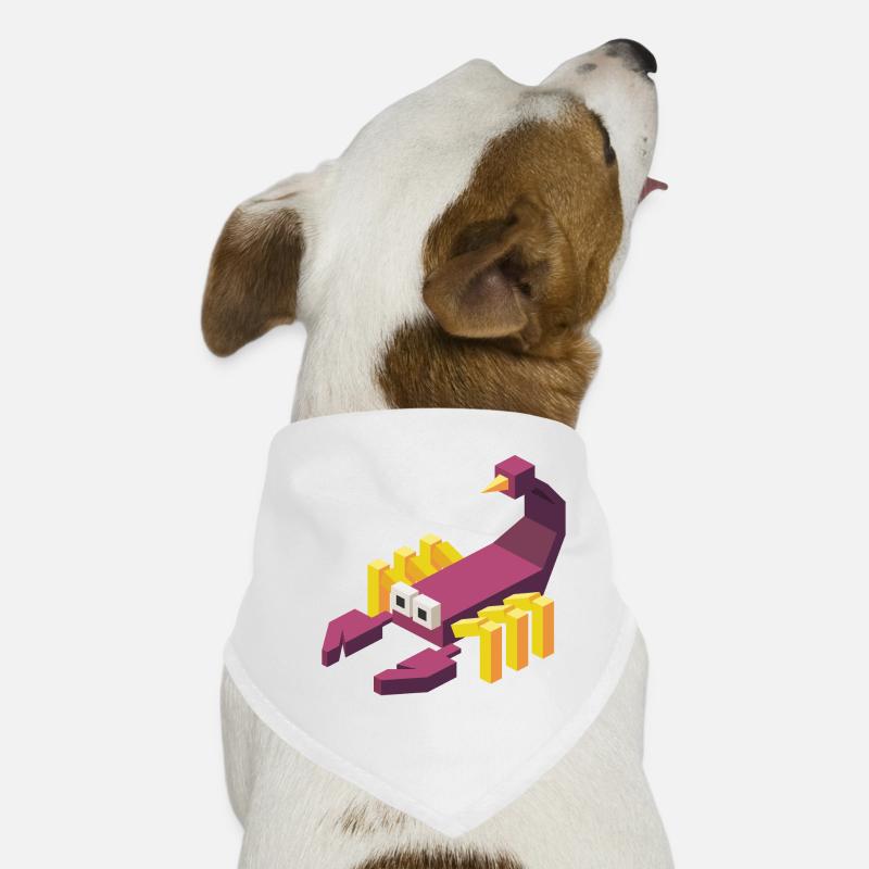 Lowpoly scorpion Dog Bandana