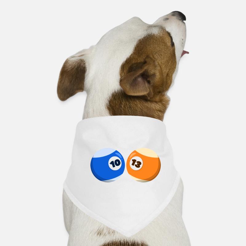 I got B a l l s - Bandana pour chien - blanc