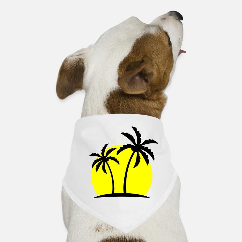 Palm Island Symbol Dog Bandana