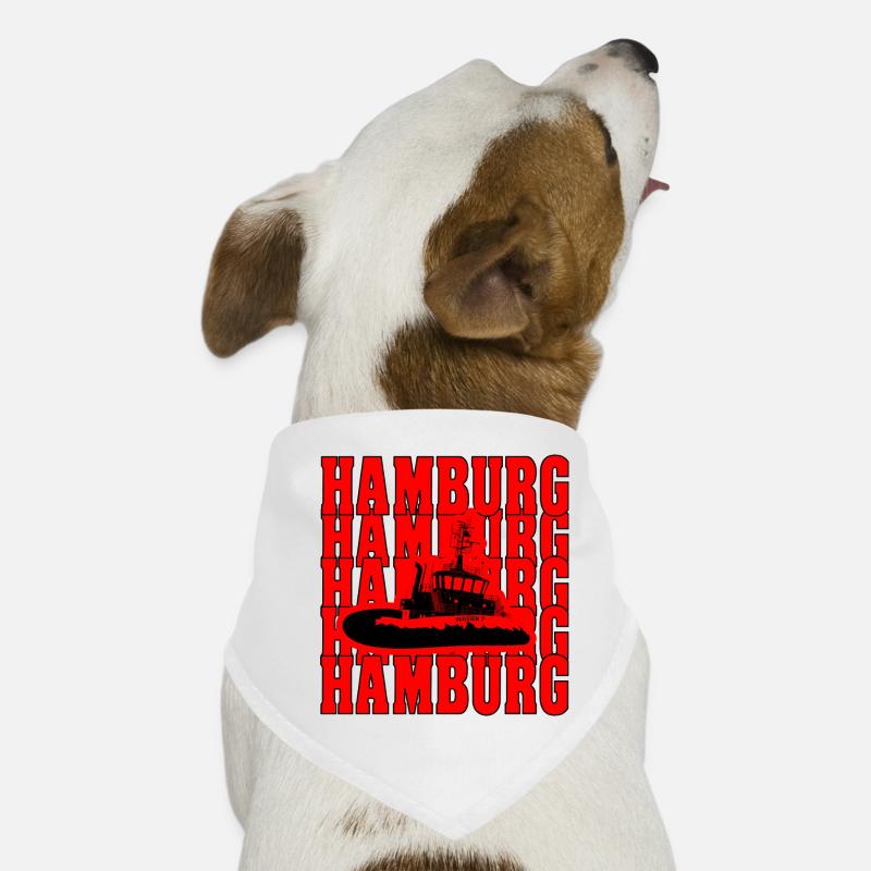 Hambourg Bugsier 7 Bandana pour chien