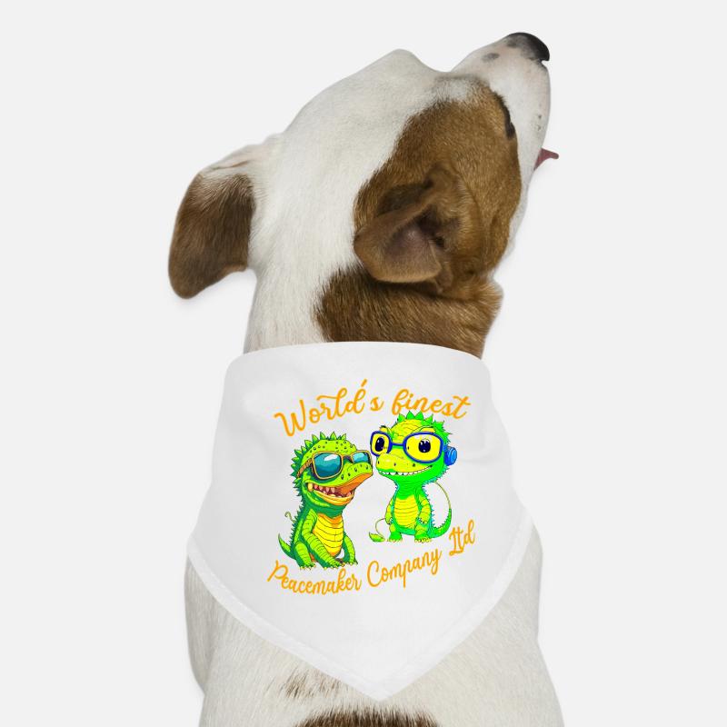 Crocodile babies make peace Dog Bandana