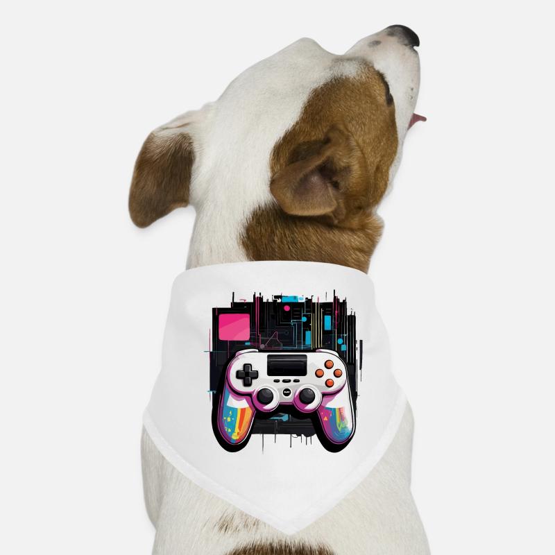 Gamer Controller Dog Bandana
