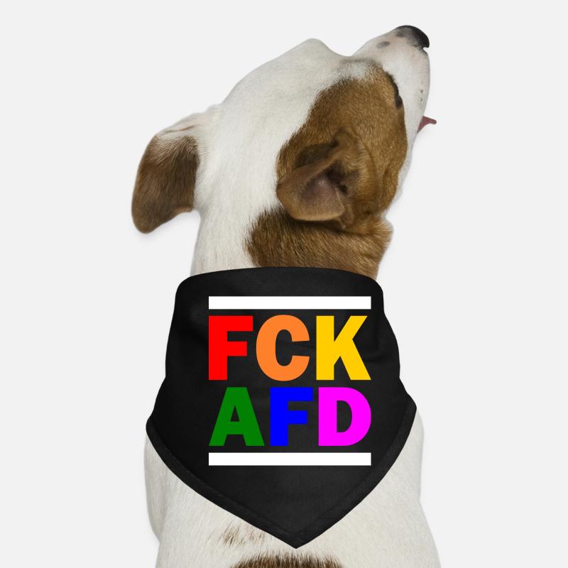 Fck afd Hunde-Bandana