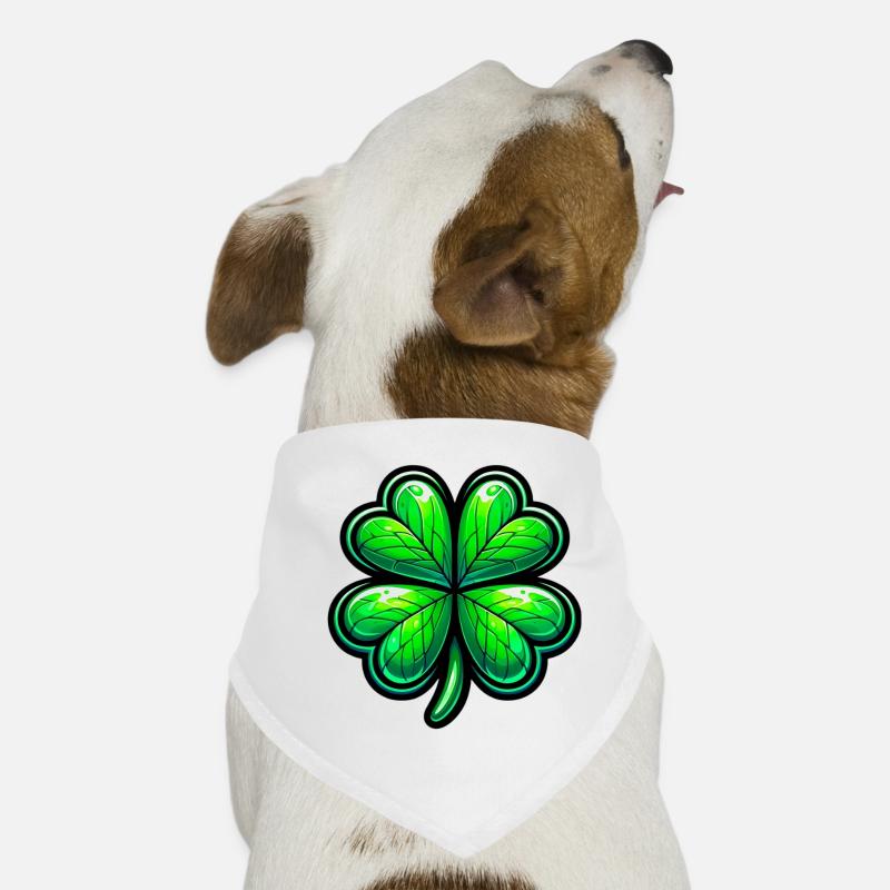 Trèfle à quatre feuilles Bandana pour chien