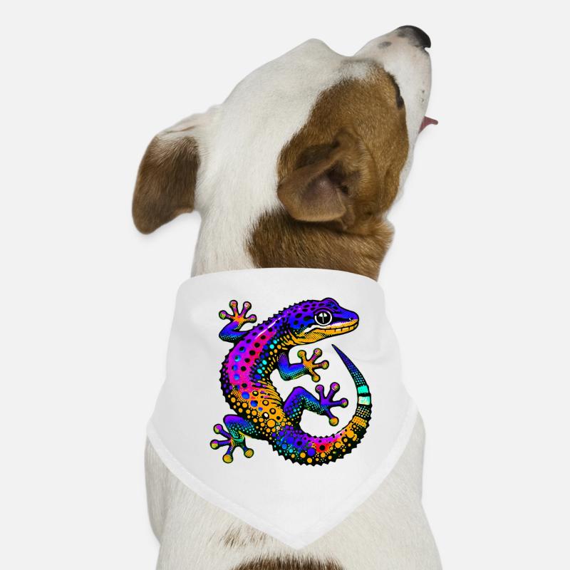 Gecko Dog Bandana