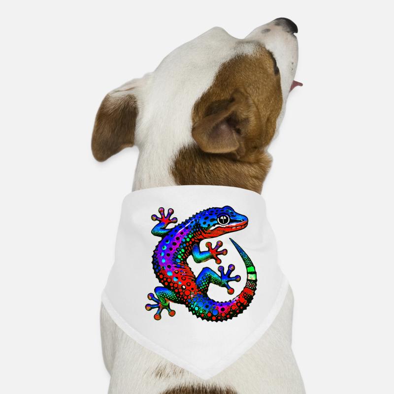 Gecko Dog Bandana