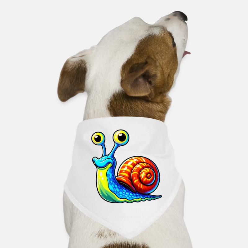 Schnecke Hunde-Bandana
