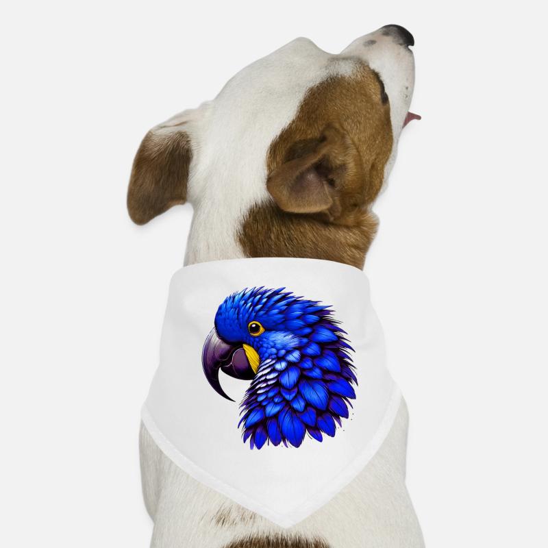 Papagei Hunde-Bandana