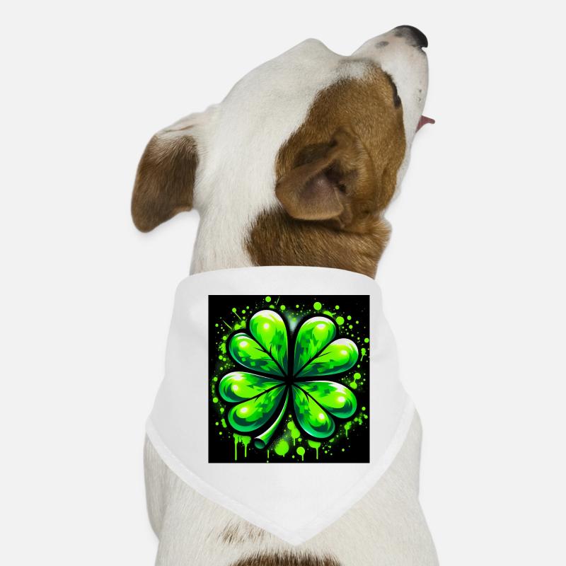 Four-leaf clover Dog Bandana