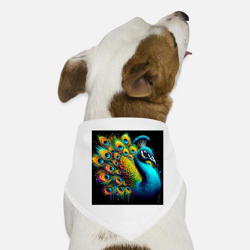 paon Bandana pour chien
