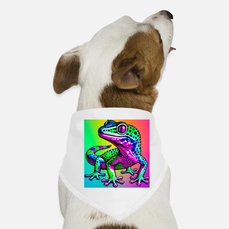 Gecko Dog Bandana