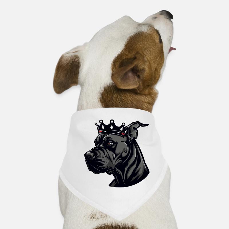 Great Dane Dog Crown Dog Bandana