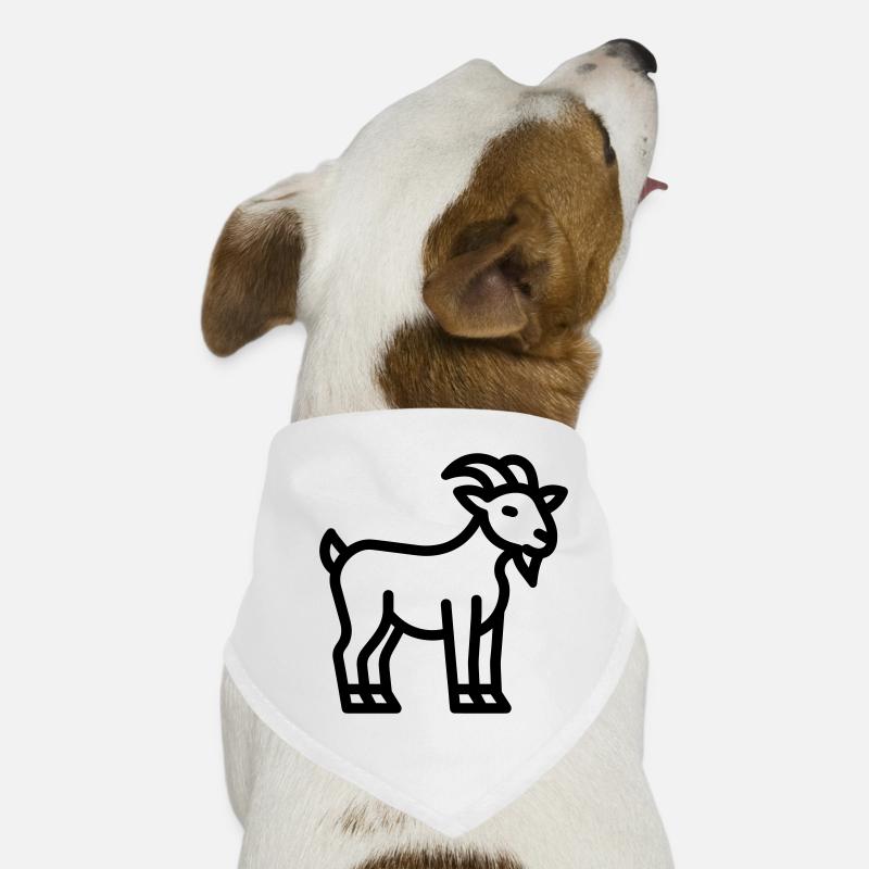 Ziege Hunde-Bandana