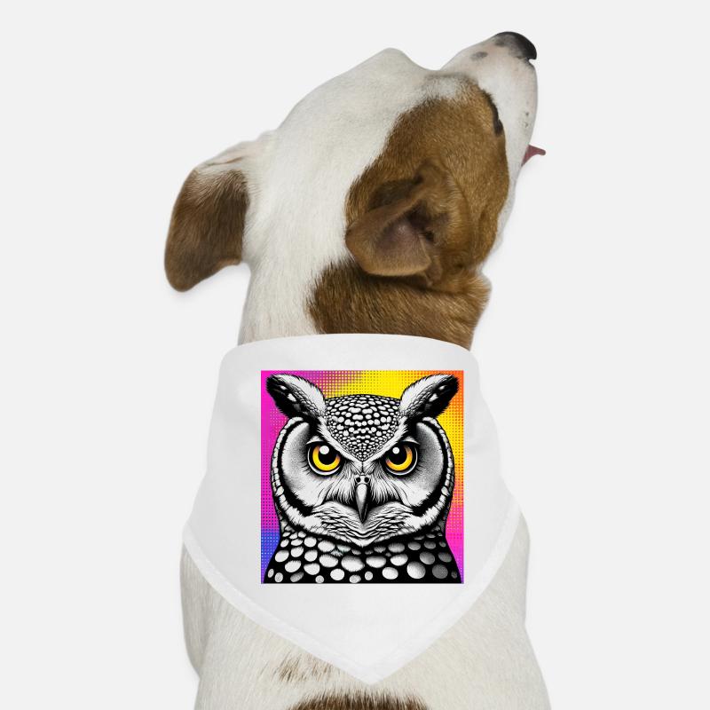 Eule Hunde-Bandana