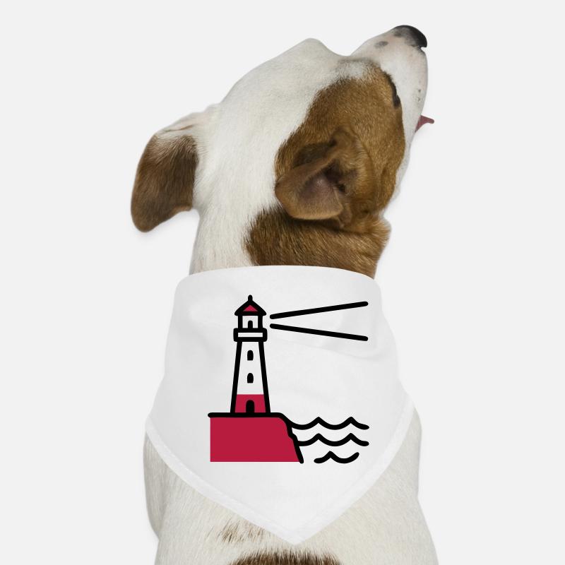 Lighthouse Coast Maritime Sea Dog Bandana