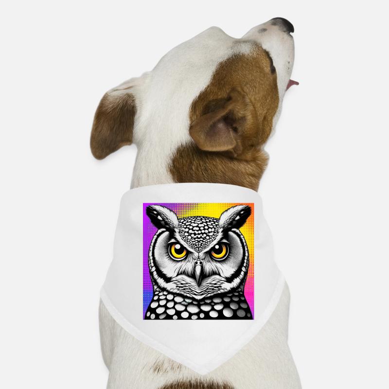 Eule Hunde-Bandana
