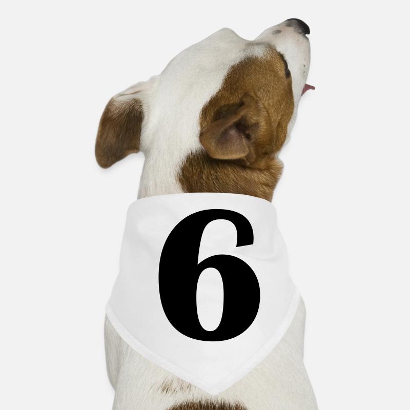 6 Hunde-Bandana