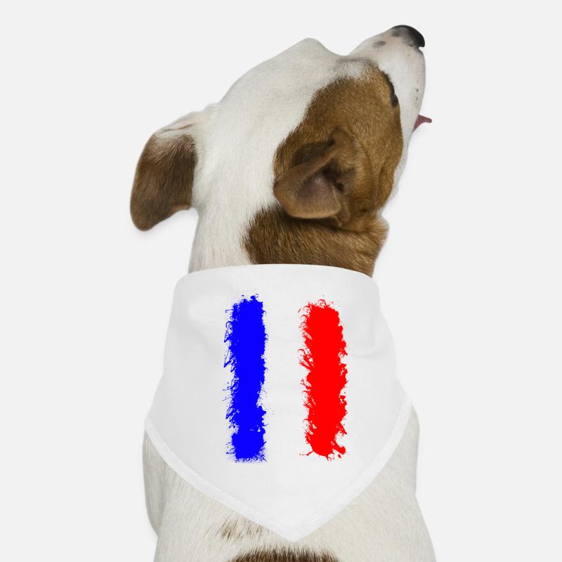 drapeau français Bandana pour chien