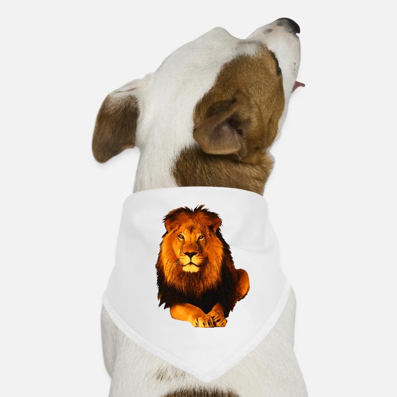 Lion Bandana pour chien