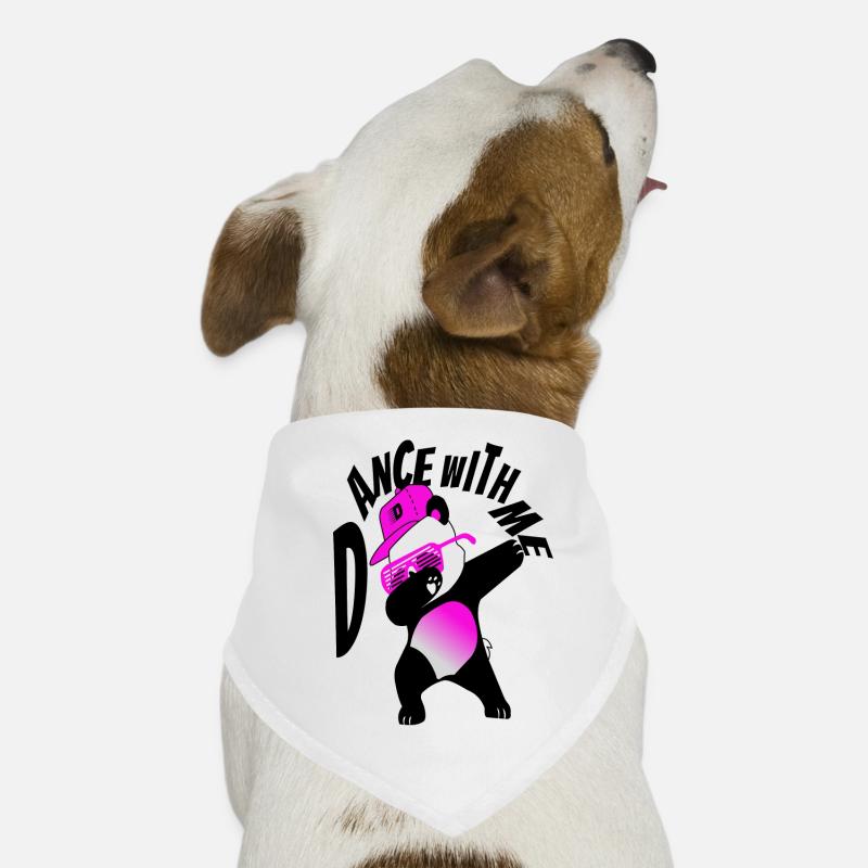 Danse du panda Bandana pour chien