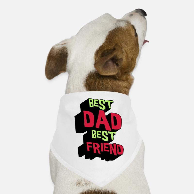 Bester Vater Bester Freund Hunde-Bandana