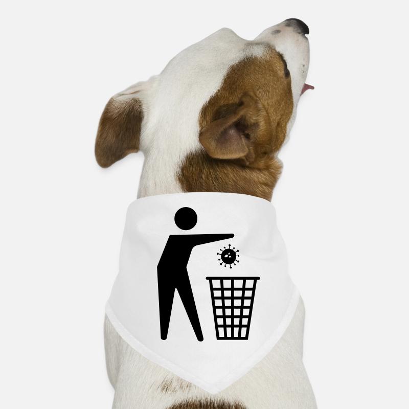 Virus can now go away Dog Bandana