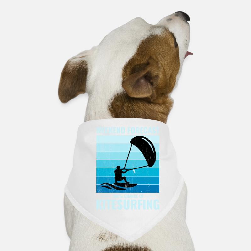 Kitesurf Kiteboard Kiteboarder Kitesurf Bandana pour chien