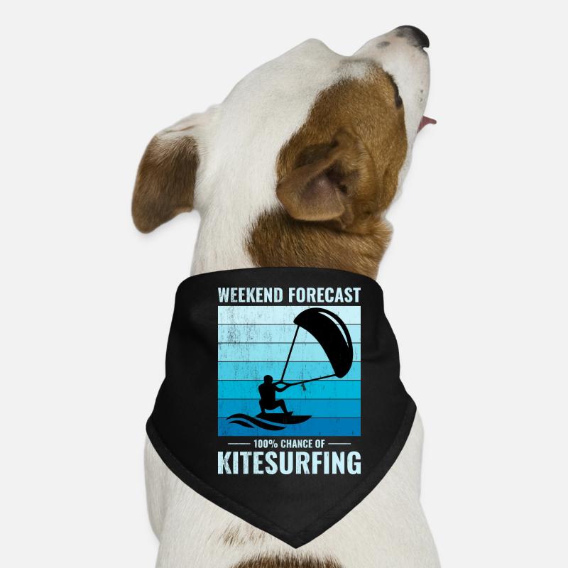 Kitesurf Kiteboard Kiteboarder Kitesurf Bandana pour chien