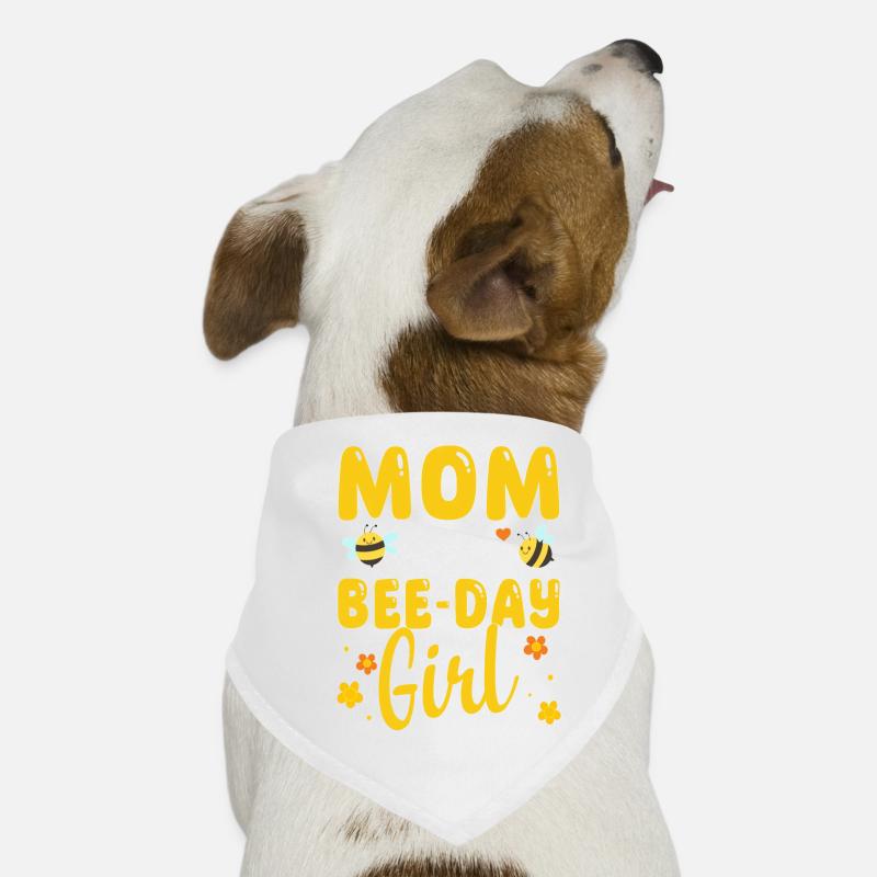 Mutter des Bee Day Mädchens Geburtstag Hunde-Bandana