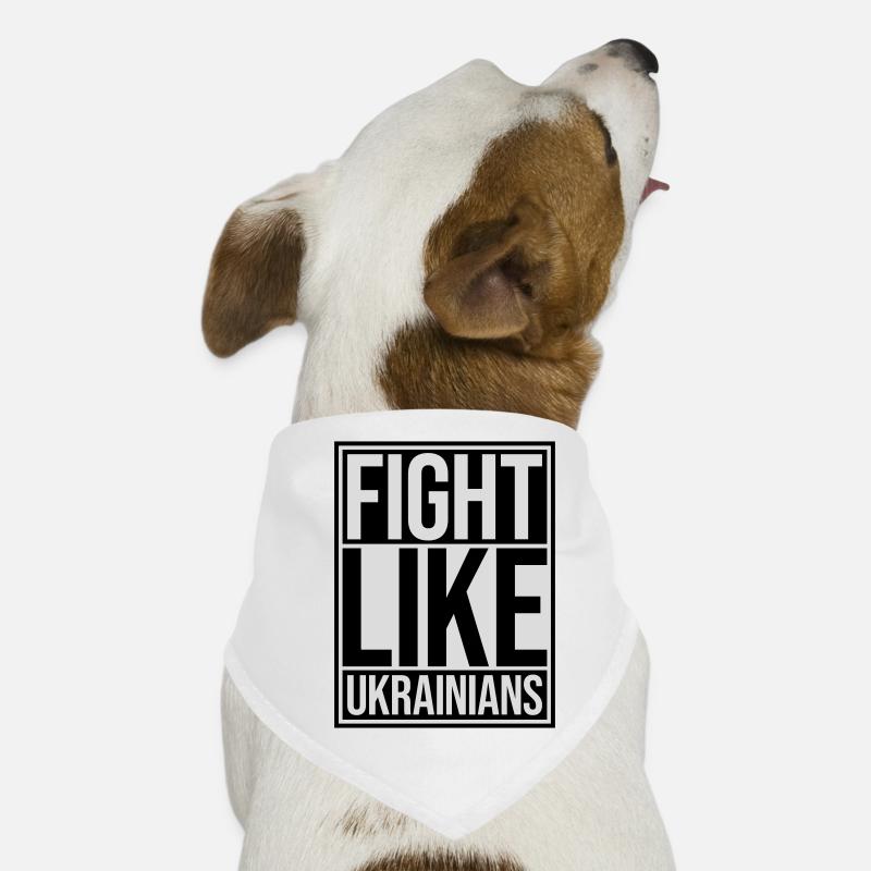 se battre comme citation des ukrainiens Bandana pour chien