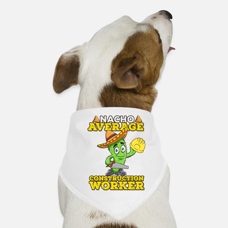 Cinco De Mayo construction worker Dog Bandana