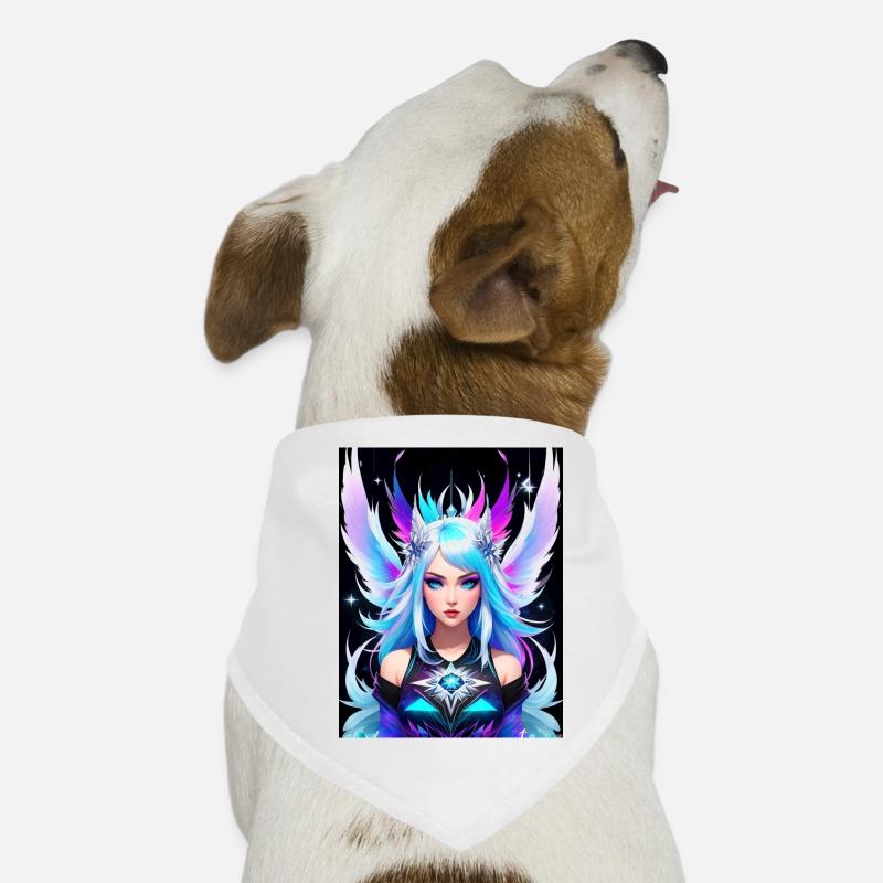 Ice Queen Galaxy Hunde-Bandana